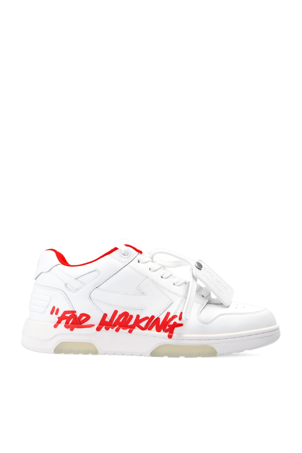 White - 'Out Of Office' sneakers Off - SchaferandweinerShops